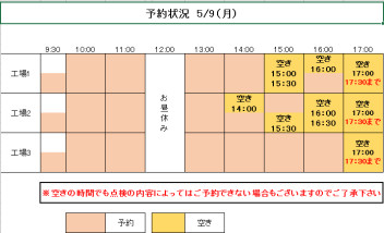 本日から営業開始です！！